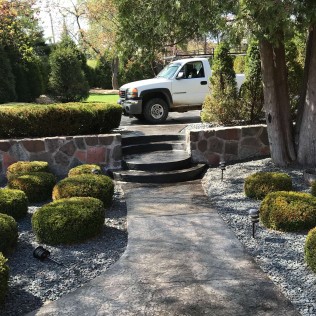 image of decorative concrete walkway by twin ports concrete